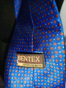 Classic Blue Microdot Silk Tie