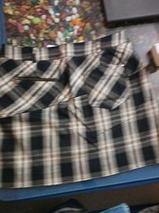 Plaid Mini Skirt