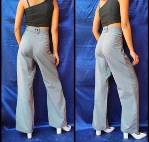 Wideleg HighWaist Formal Pants trouser Office Wear
