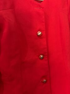 Red Formal Blazer