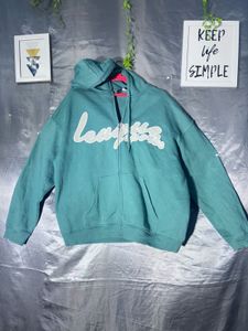 H&amp;M Teal Zip-Up Hoodie