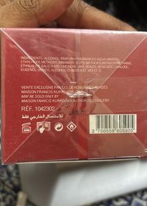Baccarat Rouge 540 Perfume by Maison Francis Kurkd