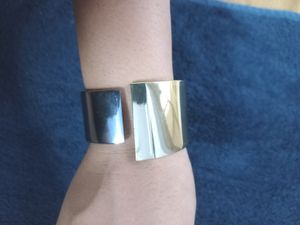 Golden And Black Kada Bracelet