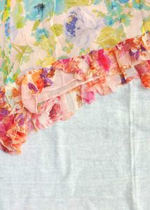 Boho Floral Print Mini Dress