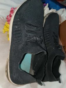 Black Knit Sneakers