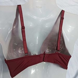 Maroon 😍Lace Bra
