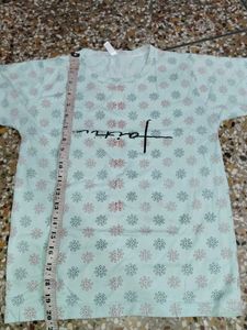 Cute Floral Print T-Shirt