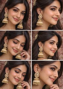 Exquisite Jhumka Earrings for Women Sealed Pack