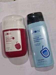 Plum Shampoo & Frizz Control Serum