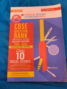 CBSE Class 10 Social Science Question Bank