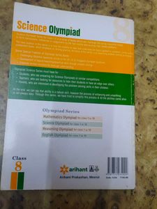 Class 9 Arihant Science Olympiad book