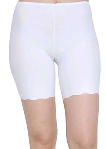White Biker Shorts
