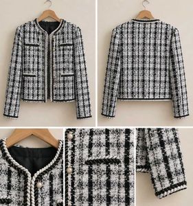 CLASSIC TWEED Plaid Jacket