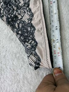 Elegant Lace 💙Detail Lingerie Briefs