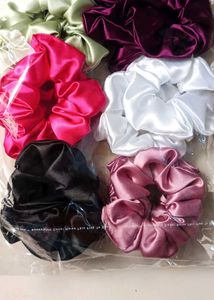 pack of 12 Satin Scrunchies