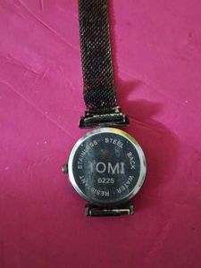 TOMI Silver-Tone Mesh Watch