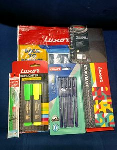 LUXAR Back To School Stationary Set