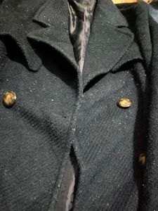 Navy Double-Breasted Peacoat