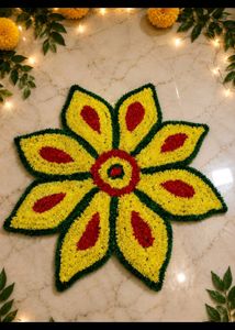 Woolen Rangoli