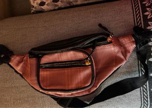 Stylish Pink Plaid Fanny Pack