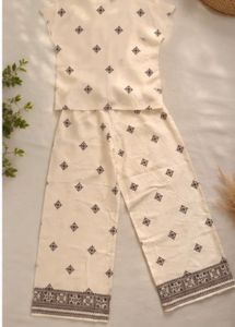 Savana - Ethinc Print Relaxed Co Ord Set