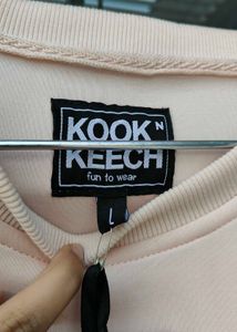 Pink Sequin "Check Me Out" Sweatshirt