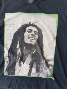 Bob Marley Graphic T-Shirt short sleeve