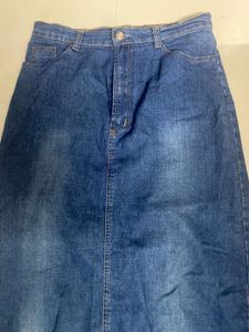 Maxi Denim Skirt