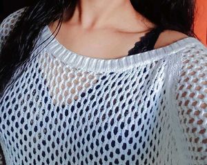 white Knit Sweater