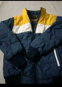 Colorblock Puffer Jacket