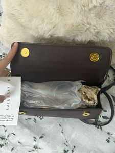 LULU &amp; SKY Brown Satchel Bag