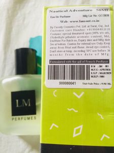 Unused LA MONT Perfumes Nautical Adventure
