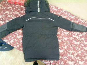 Stylish Black Padded Winter Jacket