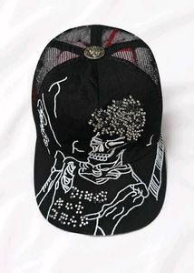 Edgy Skeleton Trucker Hat