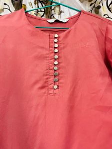 Forever Peach Pink Women’s Top SizeS