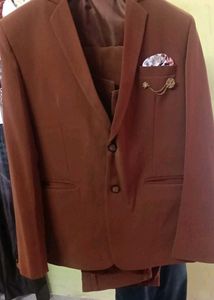 Men's Brown Suit Jacket