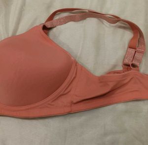 Comfortable Coral Tshirt Bra