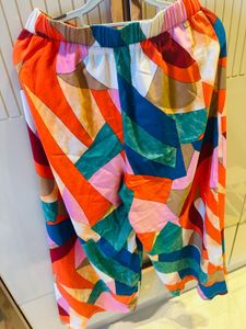 Vibrant Abstract Print Maxi Dress