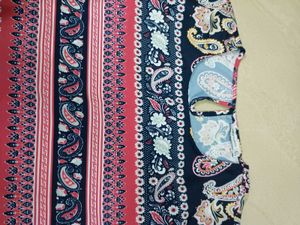 Boho Paisley Print Kurta