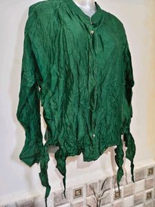 Elegant Emerald Green Crushed
