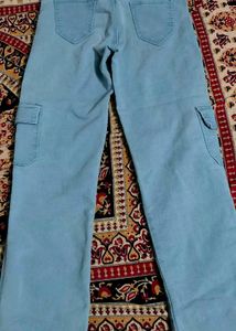 Light Blue Cargo Pants