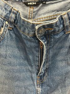 westside waist 32- Trendy Ripped Blue Denim Jeans