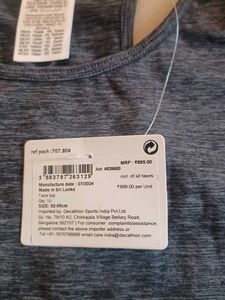 Gray Workout Tank Top New With Tag