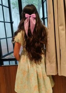 Light Green Floral Dress with Bow