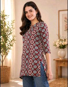 Stylish Printed Kurta Tunic