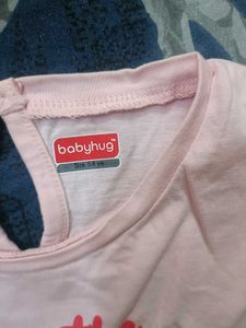 New Without Tag Babyhug Top For 5-6 Years