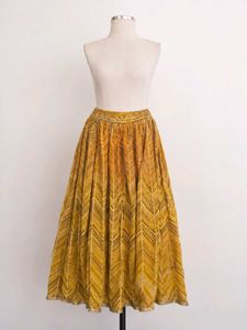 Pure cotton elegant skirt