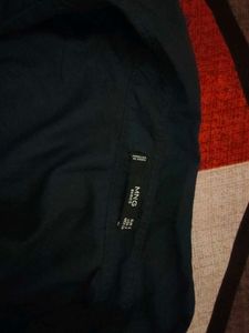 Classic Navy Blue Button-Up Shirt