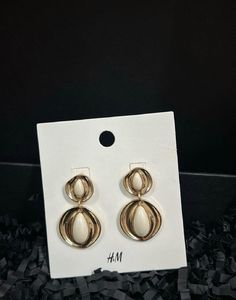 H&M Dangle Earrings - Stylish!