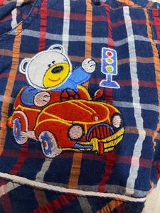 2 Set Baby Dungrees And One Shorts Tshirt Pair